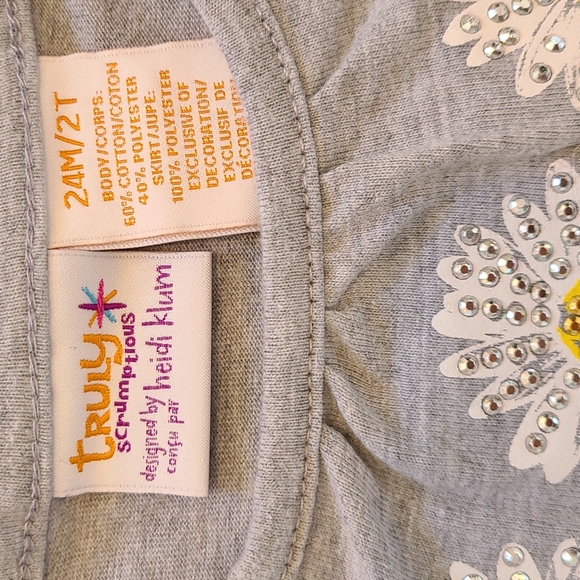 Truly Scrumptious by Heidi Klum dress; size 24m/2T - Picture 3 of 4